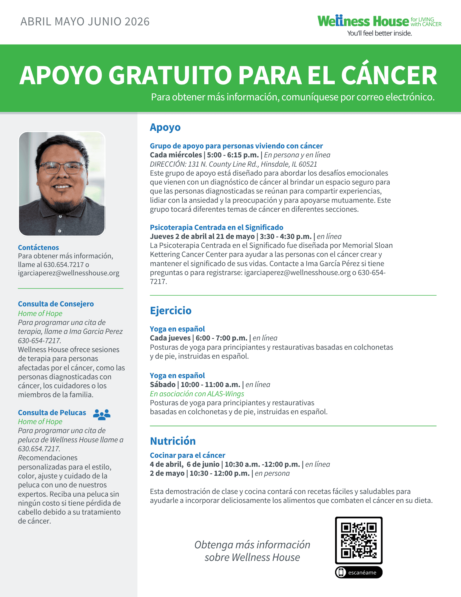 Abril Mayo Junio 2026 Programas cover links to PDF