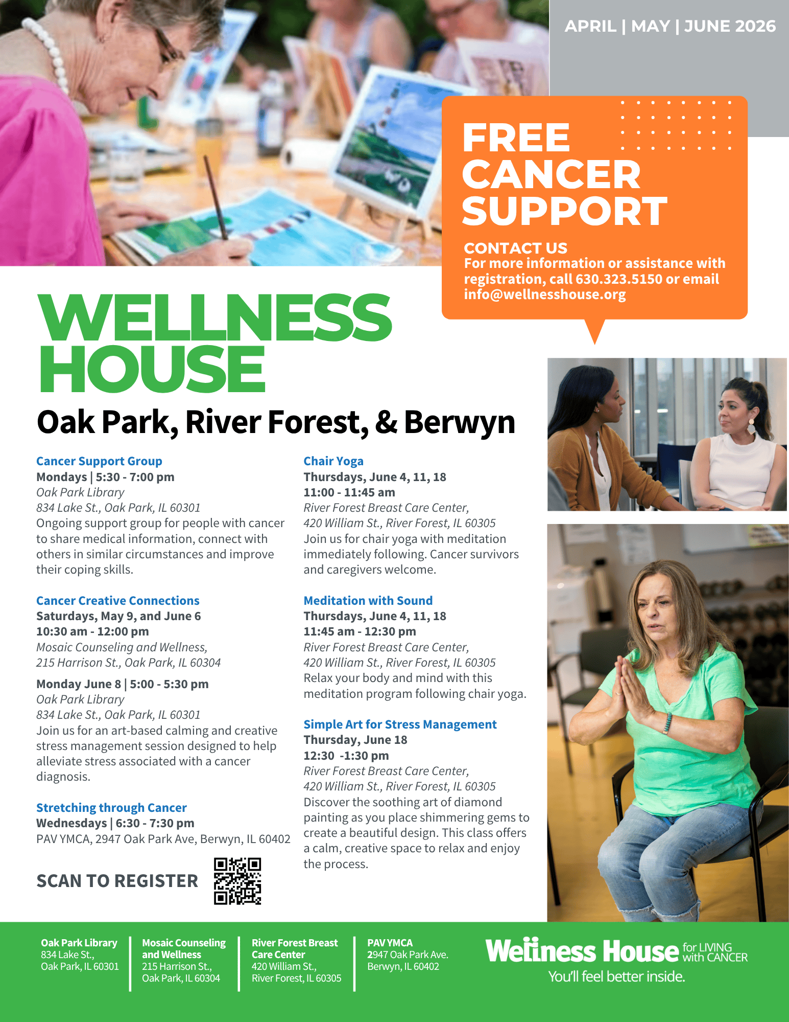 Wellness House Oak Park River Forest & Berwyn cover screenshot links to PDF